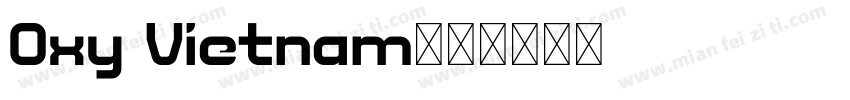 Oxy Vietnam字体转换